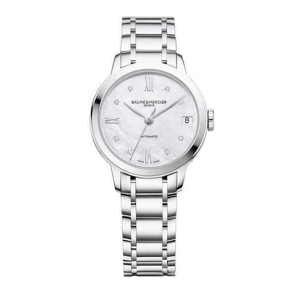 Baume & Mercier Classima Automatic, Diamond Set Women's Watch 31mm