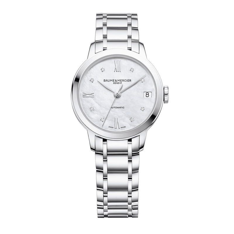 Baume & Mercier Classima Automatic, Diamond Set Women's Watch 31mm