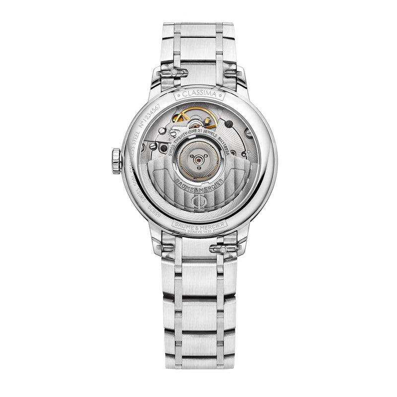 Baume & Mercier Classima Automatic, Diamond Set Women's Watch 31mm