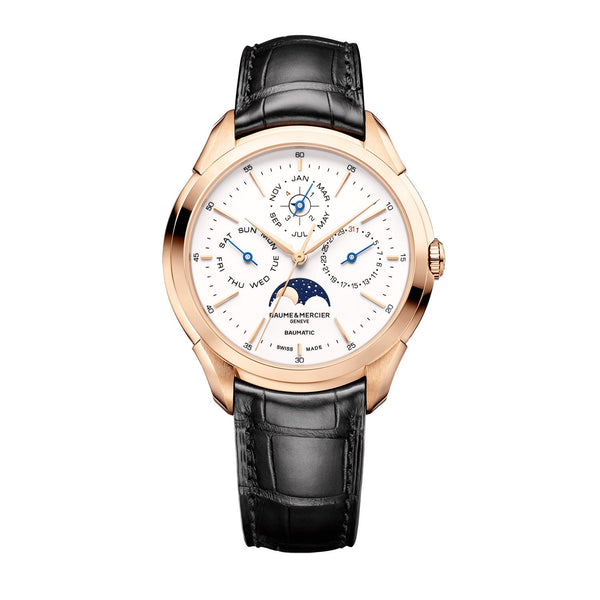 Baume & Mercier Clifton Baumatic, Perpetual Calendar Men's Watch 42mm