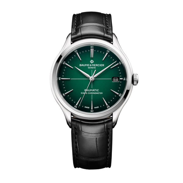 Baume & Mercier Clifton Baumatic, Cosc Certified Men's Watch 40mm