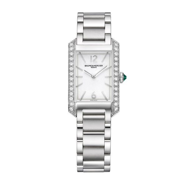 Baume & Mercier Hampton Quartz, Diamond Set Women's Watch 35 x 22mm