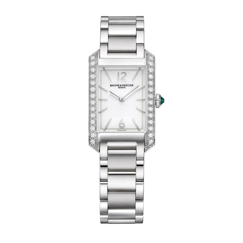 Baume & Mercier Hampton Quartz, Diamond Set Women's Watch 35 x 22mm