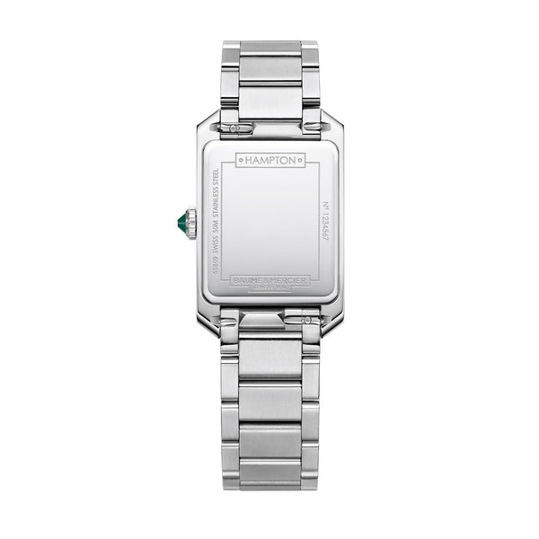 Baume & Mercier Hampton Quartz, Diamond Set Women's Watch 35 x 22mm