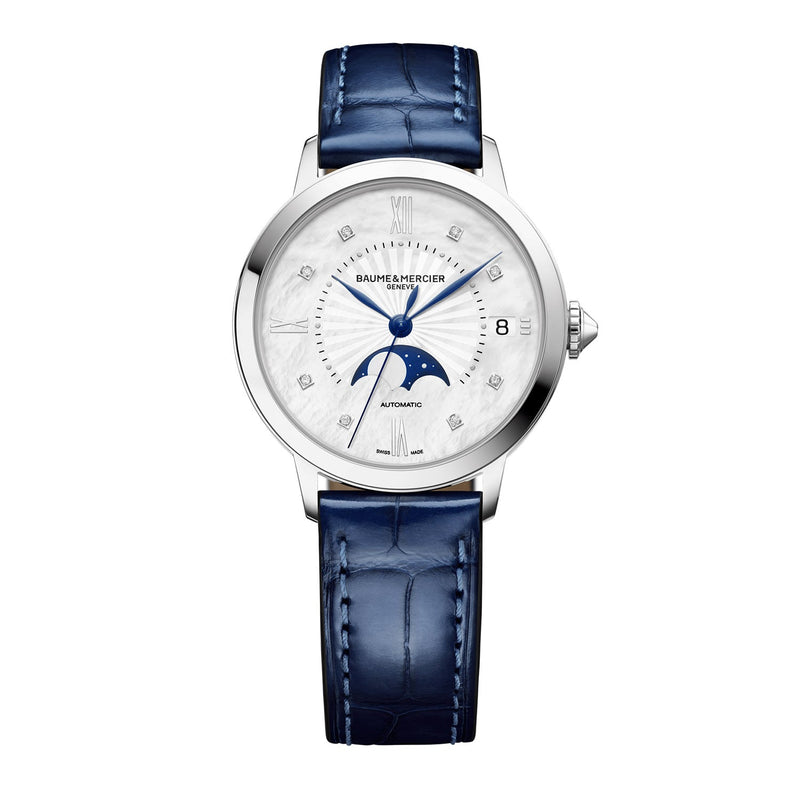 Baume & Mercier Classima Moon Face Woman's Watch 34mm