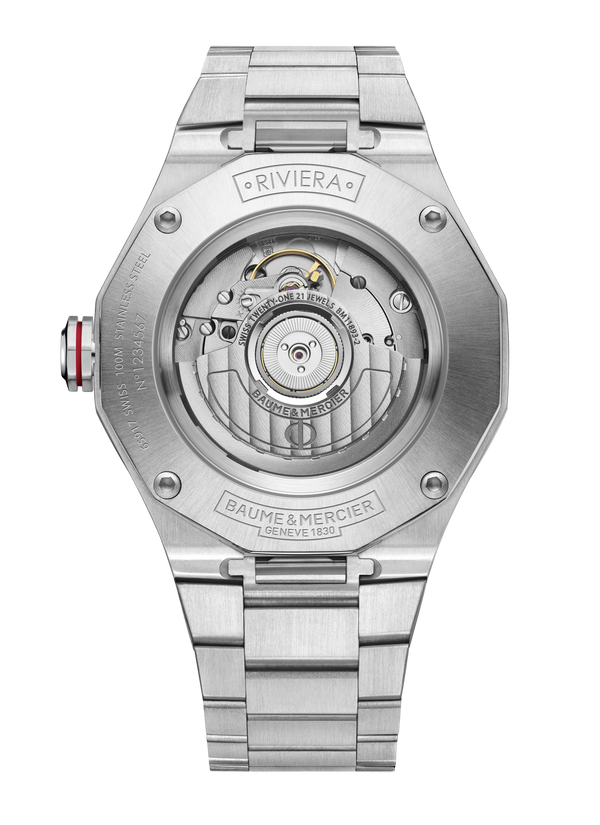 Baume & Mercier Riviera Automatic Watch Date Display - 42mm
