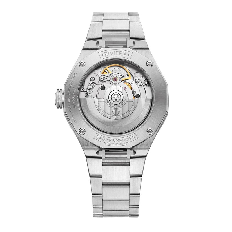 Baume & Mercier Riviera Automatic Watch, Steel Titanium - 36mm