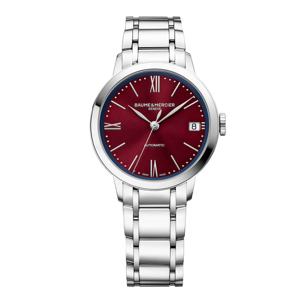 Baume & Mercier Classima Automatic Watch Date Display - 34mm