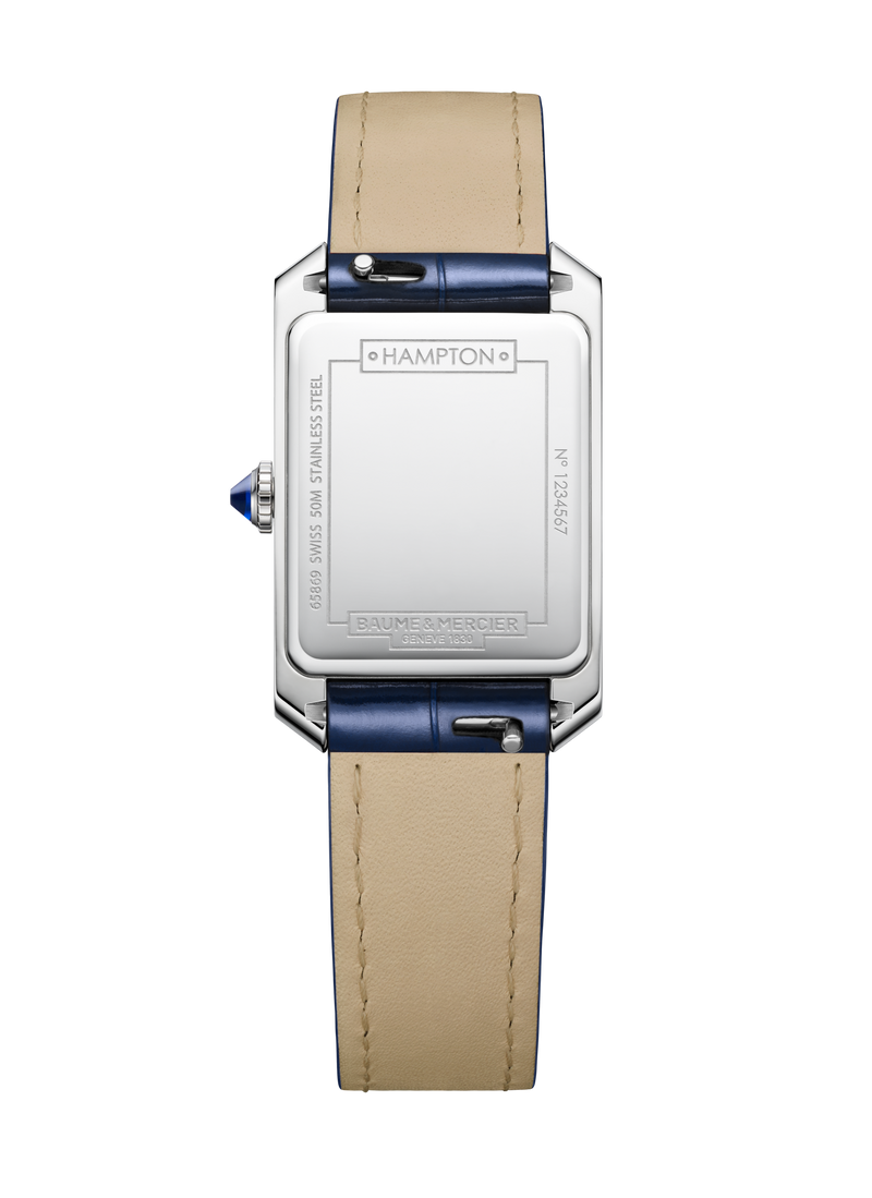 Baume & Mercier Hampton Watch Diamond Set - 35 x 22mm