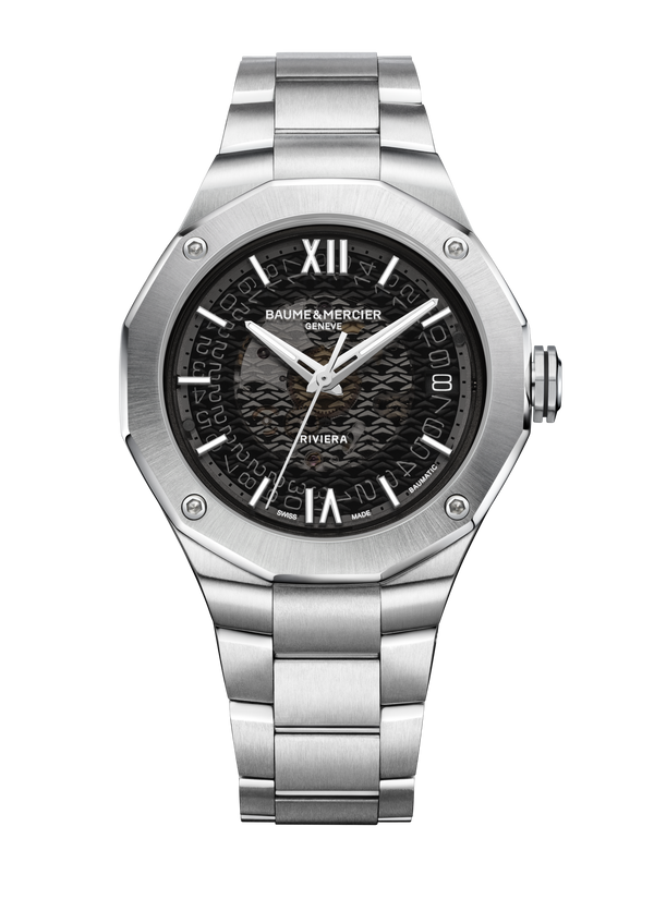 Baume & Mercier Riviera Automatic Watch Date Display - 39mm