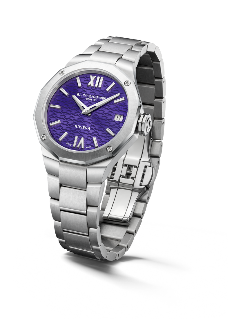 Baume & Mercier Riviera Quartz Watch Date Display - 33mm