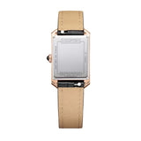 Baume & Mercier Hampton 10752 Quartz 18K Pink Gold Titanium Women's Watch 35 x 22mm