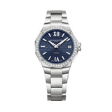 Baume & Mercier Riviera 10765 Quartz, Date Display, Diamond-Set Women's Watch 33mm