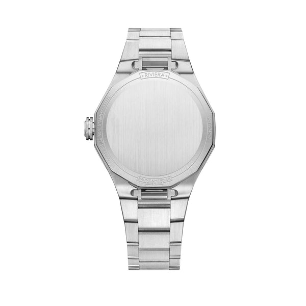 Baume & Mercier Riviera 10765 Quartz, Date Display, Diamond-Set Women's Watch 33mm