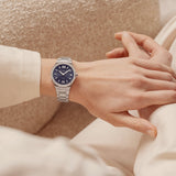 Baume & Mercier Riviera 10765 Quartz, Date Display, Diamond-Set Women's Watch 33mm