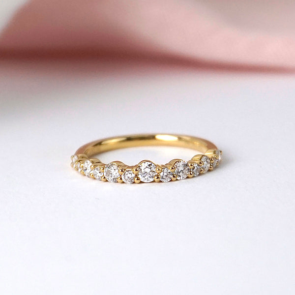 Round Brilliant Cut Diamond Wedding Ring