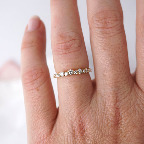 Round Brilliant Cut Diamond Wedding Ring