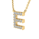 Diamond Initial Pendant & Chain