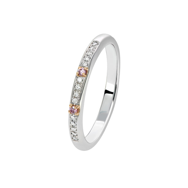 Pink Kimberley Sabine Pink Diamond Wedding Ring