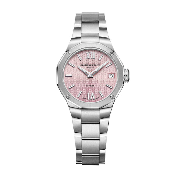 Baume & Mercier Riviera 10812 Quartz, Date Display Women's Watch 33mm