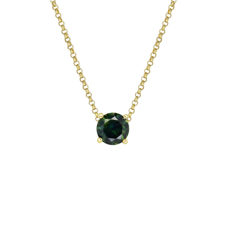 Maira Teal Sapphire Necklace
