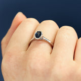 Adelia Australian Blue Sapphire Ring