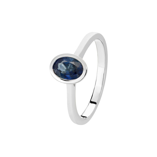 Adelia Australian Blue Sapphire Ring