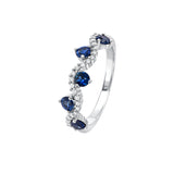 Savannah Australian Blue Sapphire Ring