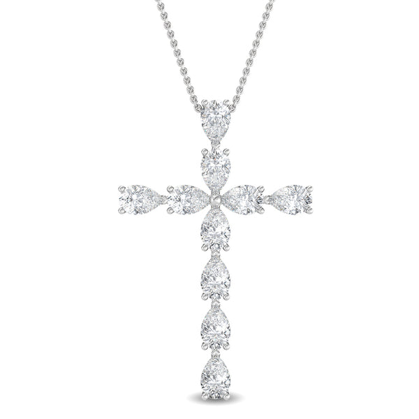 Lab Grown Diamond Cross Pendant