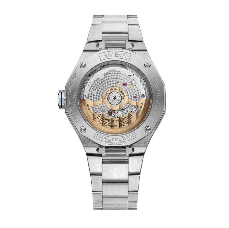 Baume & Mercier Riviera 10822 Automatic, Date Display Men's Watch 39mm