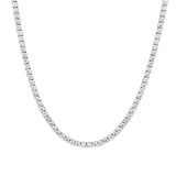 Classic Diamond Set Tennis Necklace