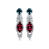 Award Winning-Tourmaline & Diamond Custom Made Earrings