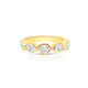 Bezel Set Pear Diamond Ring