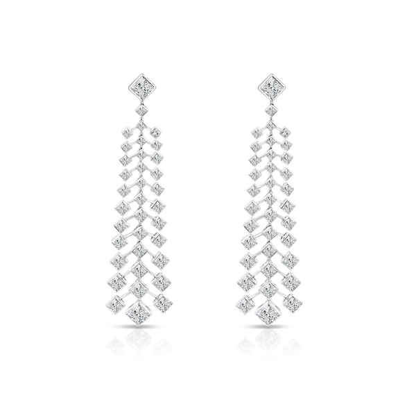 Diamond Drop Earrings