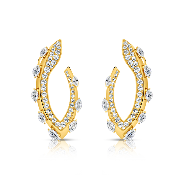 Venus Fancy Diamond Set Earrings