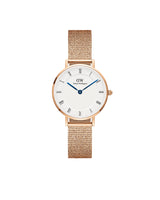 Daniel Wellington Petite Roman Numerals 28 Melrose RG White Watch