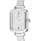 Daniel Wellington Quadro Mini Reflection Silver Watch