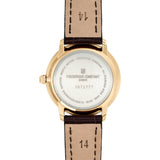 Frederique Constant Clasic Slimline Ladies Quartz Movement Watch with Leather Strap