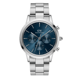 Daniel Wellington Iconic Chronograph 42 Link Silver Arctic Sunray Watch