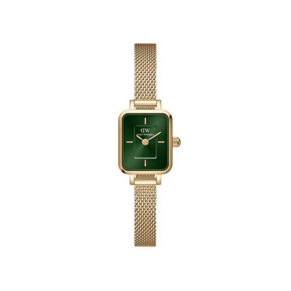 Daniel Wellington Quadro Mini Evergold Emerald Watch