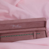 18ct white gold emerald and diamond tennis bracelet available from Sydney fine jeweller York Jewellers.
