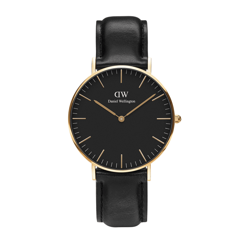 Daniel Wellington Classic 40 Sheffield Gold & White Watch