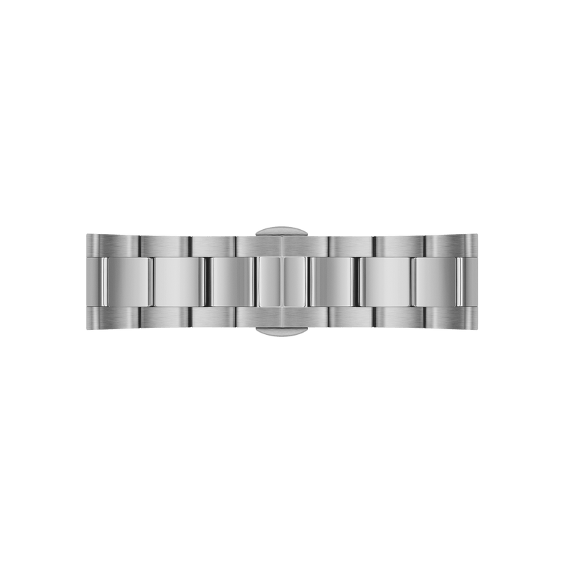 Daniel Wellington Iconic Chronograph 42 Link Silver Arctic Sunray Watch