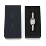 Daniel Wellington Quadro Mini Reflection Silver Watch