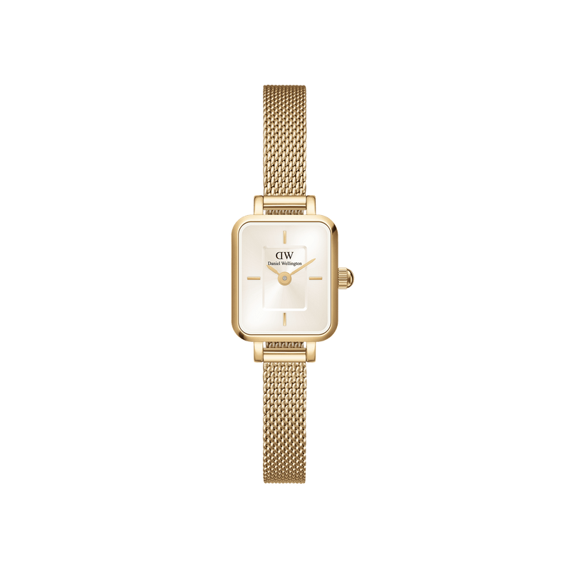 Daniel Wellington Quadro Mini Evergold Champagne Watch