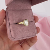 Luxury cushion cut diamond engagement ring Sydney York Jewellers Collette collection.