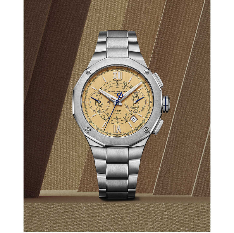 Baume & Mercier Riviera 10828 Automatic, Chronograph Men's Watch 41mm