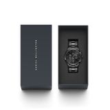 Daniel Wellington Iconic Chronograph 42 Link Black Sunray Watch
