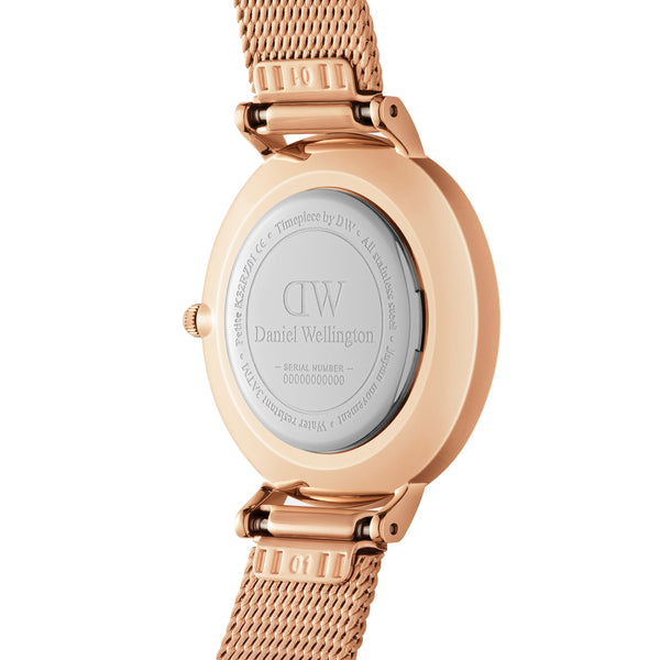 Daniel Wellington Petite Roman Numerals 28 Melrose RG White Watch
