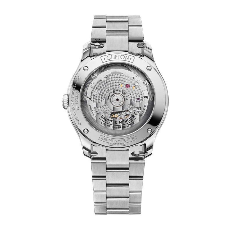 Baume & Mercier Clifton 10793 Automatic, Date Display Men's Watch 39mm